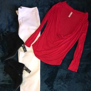 Zen Spell thin red long sleeve